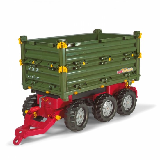 Trailer didelė priekaba, 3 ašių, daugiafunkcė priekaba Rolly Toys rolly
