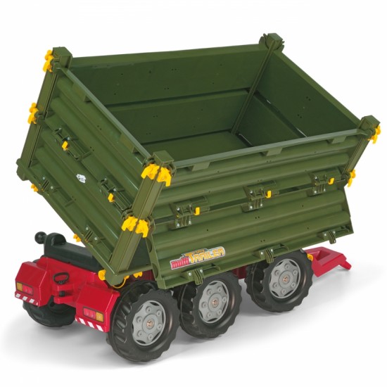 Trailer didelė priekaba, 3 ašių, daugiafunkcė priekaba Rolly Toys rolly