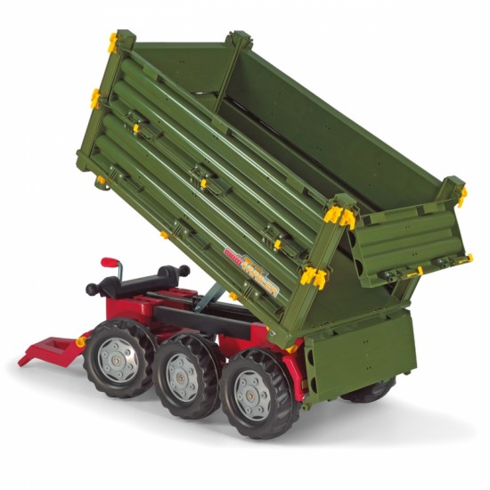 Trailer didelė priekaba, 3 ašių, daugiafunkcė priekaba Rolly Toys rolly