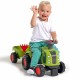 Traktorius Ride-on Green su priekaba + smėlio komplektu FALK Claas 470 Arion