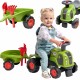 Traktorius Ride-on Green su priekaba + smėlio komplektu FALK Claas 470 Arion