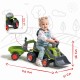 Traktorius su ekskavatoriumi, kaušu ir priekaba FALK Baby Claas