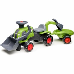Traktorius su ekskavatoriumi, kaušu ir priekaba FALK Baby Claas