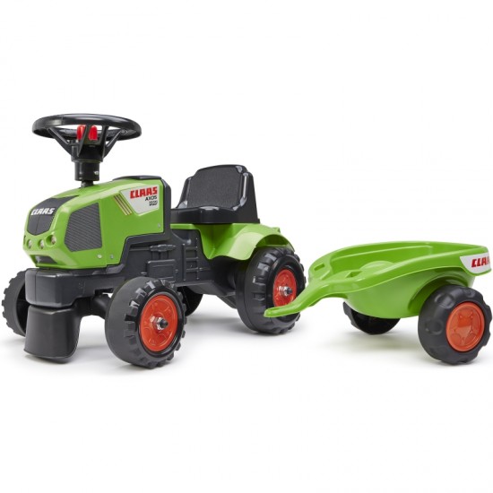 Traktorius su priekaba nuo 1 metų FALK Baby Claas Axos 310 Green
