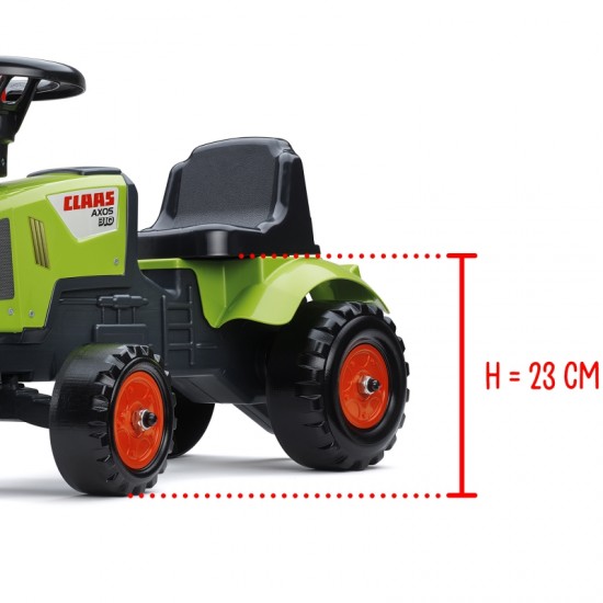 Traktorius su priekaba nuo 1 metų FALK Baby Claas Axos 310 Green