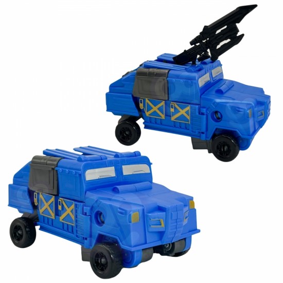 Transformuojantis robotas 2 viename kovinė transporto priemonė WOOPIE