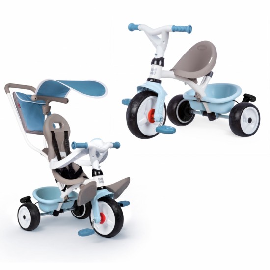 Triratis, mėlynas SMOBY Baby Balade Plus