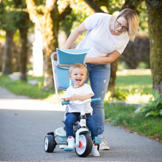 Triratis, mėlynas SMOBY Baby Balade Plus