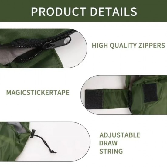 Turistinis miegmaišis-antklodė 2in1 Tomaz Sport 80x190, +10 /-10c