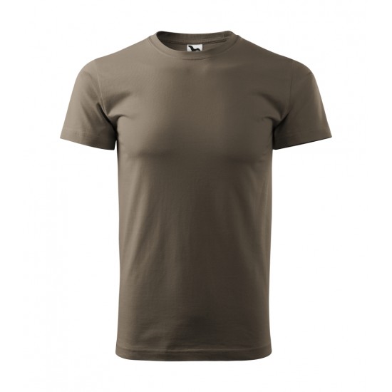Unisex marškinėliai MALFINI Heavy New 137 Army, 200g/m2 Unisex marškinėliai MALFINI Heavy New 137 Army, 200g/m2