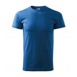 Unisex marškinėliai MALFINI Heavy New 137 Azure blue, 200g/m2