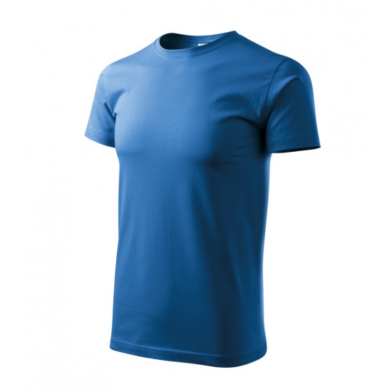 Unisex marškinėliai MALFINI Heavy New 137 Azure blue, 200g/m2 Unisex marškinėliai MALFINI Heavy New 137 Azure blue, 200g/m2