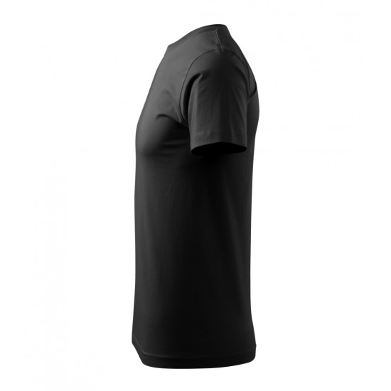 Unisex marškinėliai MALFINI Heavy New 137 Black, 200g/m2 Unisex marškinėliai MALFINI Heavy New 137 Black, 200g/m2