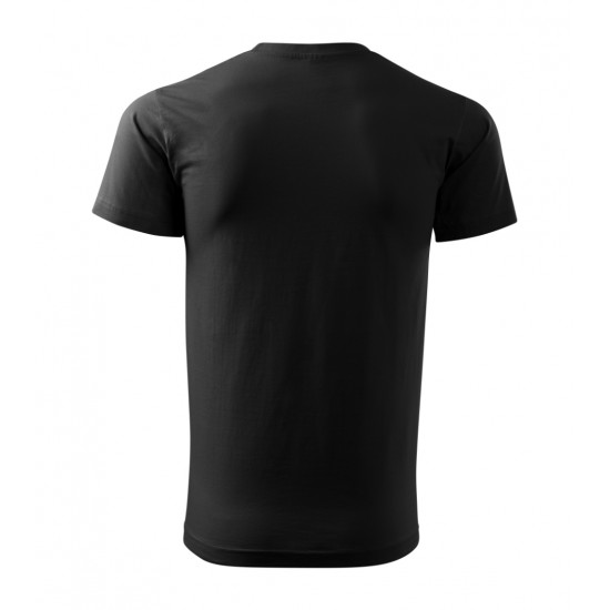Unisex marškinėliai MALFINI Heavy New 137 Black, 200g/m2 Unisex marškinėliai MALFINI Heavy New 137 Black, 200g/m2