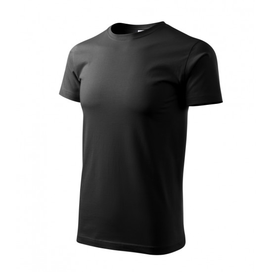Unisex marškinėliai MALFINI Heavy New 137 Black, 200g/m2 Unisex marškinėliai MALFINI Heavy New 137 Black, 200g/m2