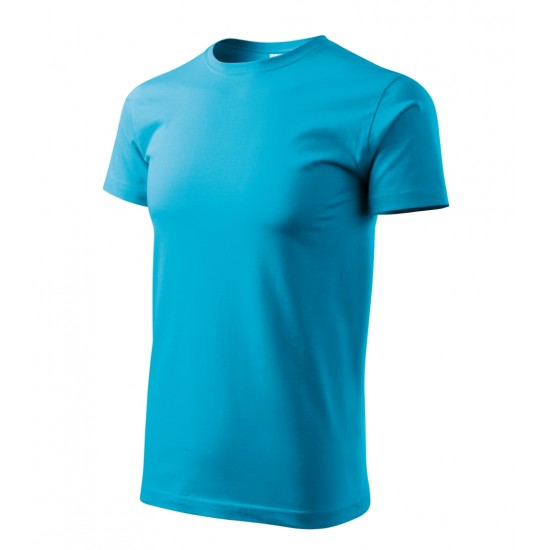 Unisex marškinėliai MALFINI Heavy New 137 Blue atoll, 200g/m2 Unisex marškinėliai MALFINI Heavy New 137 Blue atoll, 200g/m2