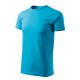 Unisex marškinėliai MALFINI Heavy New 137 Blue atoll, 200g/m2 Unisex marškinėliai MALFINI Heavy New 137 Blue atoll, 200g/m2