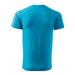 Unisex marškinėliai MALFINI Heavy New 137 Blue atoll, 200g/m2