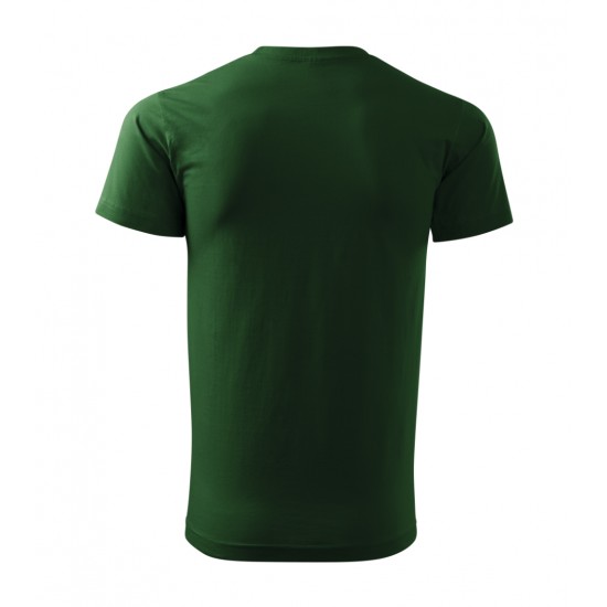 Unisex marškinėliai MALFINI Heavy New 137 Bottle green, 200g/m2 Unisex marškinėliai MALFINI Heavy New 137 Bottle green, 200g/m2
