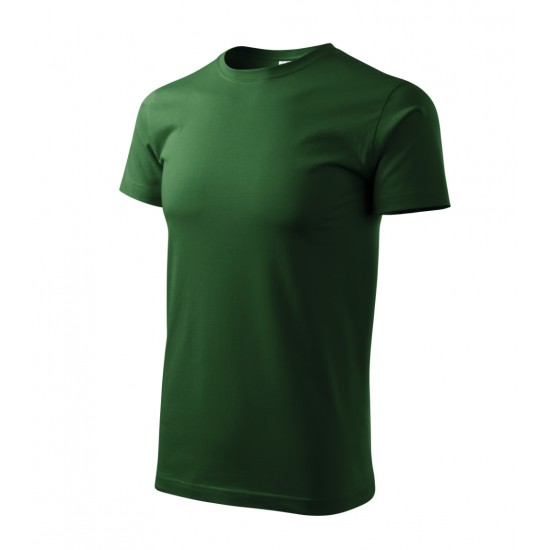 Unisex marškinėliai MALFINI Heavy New 137 Bottle green, 200g/m2 Unisex marškinėliai MALFINI Heavy New 137 Bottle green, 200g/m2