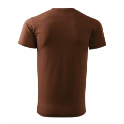 Unisex marškinėliai MALFINI Heavy New 137 Chocolate, 200g/m2