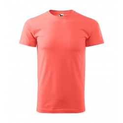 Unisex marškinėliai MALFINI Heavy New 137 Coral, 200g/m2