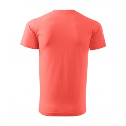 Unisex marškinėliai MALFINI Heavy New 137 Coral, 200g/m2