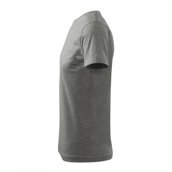Unisex marškinėliai MALFINI Heavy New 137 Dark gray melange, 200g/m2 Unisex marškinėliai MALFINI Heavy New 137 Dark gray melange, 200g/m2