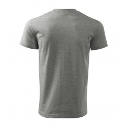 Unisex marškinėliai MALFINI Heavy New 137 Dark gray melange, 200g/m2