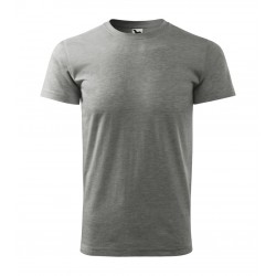Unisex marškinėliai MALFINI Heavy New 137 Dark gray melange, 200g/m2