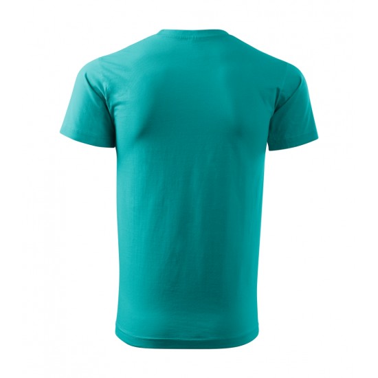 Unisex marškinėliai MALFINI Heavy New 137 Emerald, 200g/m2 Unisex marškinėliai MALFINI Heavy New 137 Emerald, 200g/m2