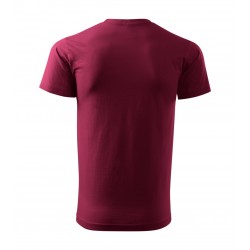 Unisex marškinėliai MALFINI Heavy New 137 Garnet, 200g/m2