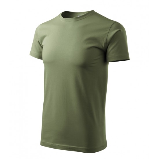 Unisex marškinėliai MALFINI Heavy New 137 Khaki, 200g/m2 Unisex marškinėliai MALFINI Heavy New 137 Khaki, 200g/m2