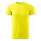 Unisex marškinėliai MALFINI Heavy New 137 Lemon, 200g/m2 Unisex marškinėliai MALFINI Heavy New 137 Lemon, 200g/m2