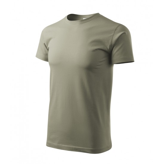 Unisex marškinėliai MALFINI Heavy New 137 Light khaki, 200g/m2 Unisex marškinėliai MALFINI Heavy New 137 Light khaki, 200g/m2