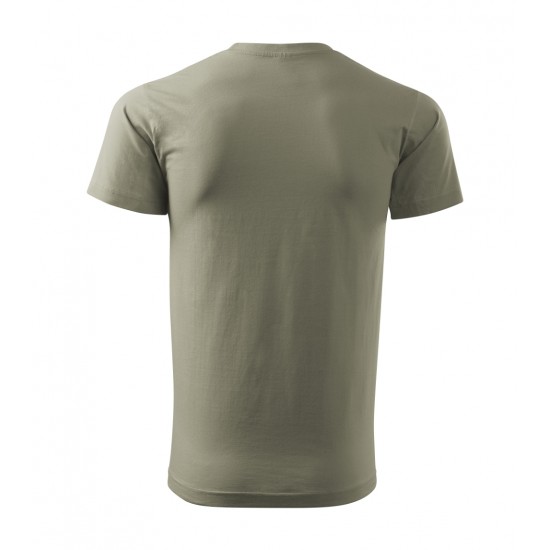 Unisex marškinėliai MALFINI Heavy New 137 Light khaki, 200g/m2 Unisex marškinėliai MALFINI Heavy New 137 Light khaki, 200g/m2