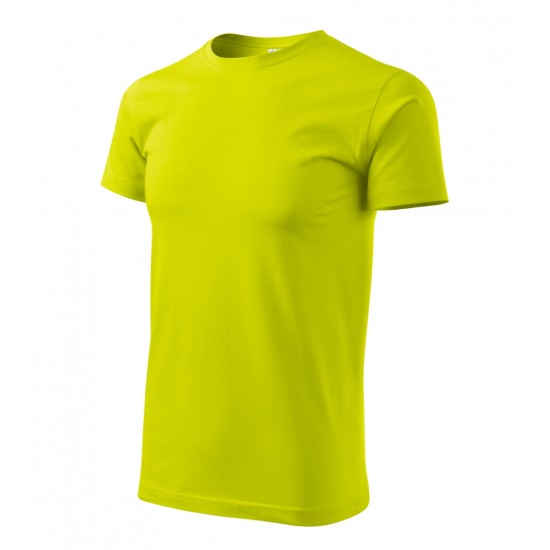 Unisex marškinėliai MALFINI Heavy New 137 Lime punch, 200g/m2 Unisex marškinėliai MALFINI Heavy New 137 Lime punch, 200g/m2
