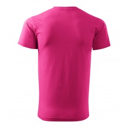 Unisex marškinėliai MALFINI Heavy New 137 Magenta, 200g/m2