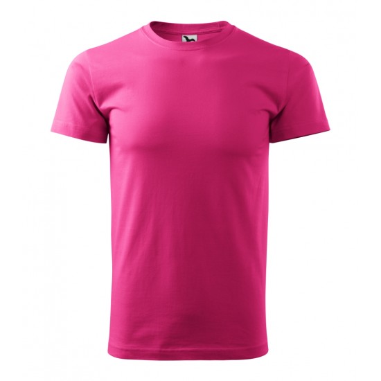 Unisex marškinėliai MALFINI Heavy New 137 Magenta, 200g/m2 Unisex marškinėliai MALFINI Heavy New 137 Magenta, 200g/m2