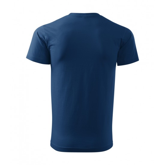Unisex marškinėliai MALFINI Heavy New 137 Midnight blue, 200g/m2 Unisex marškinėliai MALFINI Heavy New 137 Midnight blue, 200g/m2