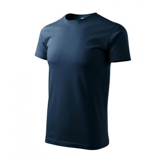 Unisex marškinėliai MALFINI Heavy New 137 Navy blue, 200g/m2 Unisex marškinėliai MALFINI Heavy New 137 Navy blue, 200g/m2