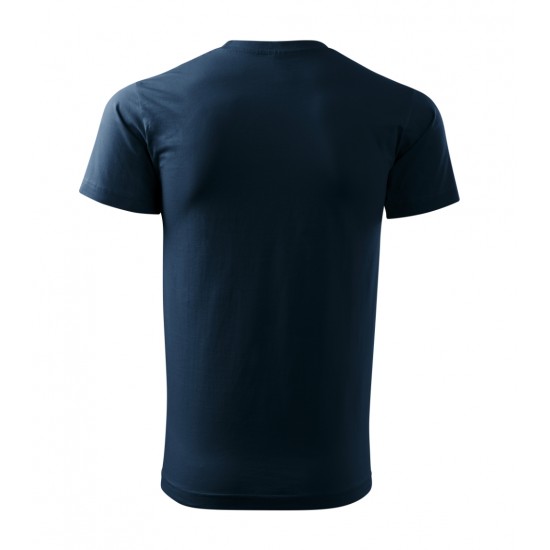 Unisex marškinėliai MALFINI Heavy New 137 Navy blue, 200g/m2 Unisex marškinėliai MALFINI Heavy New 137 Navy blue, 200g/m2