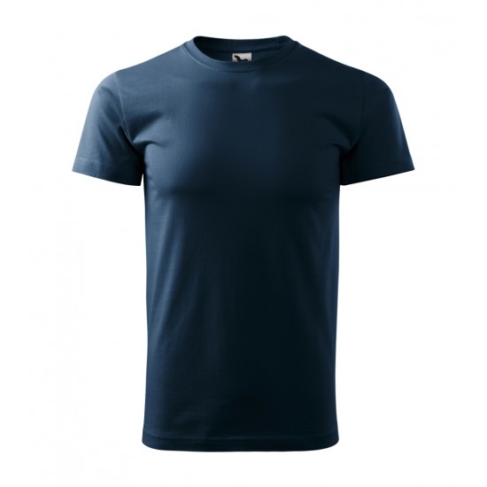 Unisex marškinėliai MALFINI Heavy New 137 Navy blue, 200g/m2 Unisex marškinėliai MALFINI Heavy New 137 Navy blue, 200g/m2