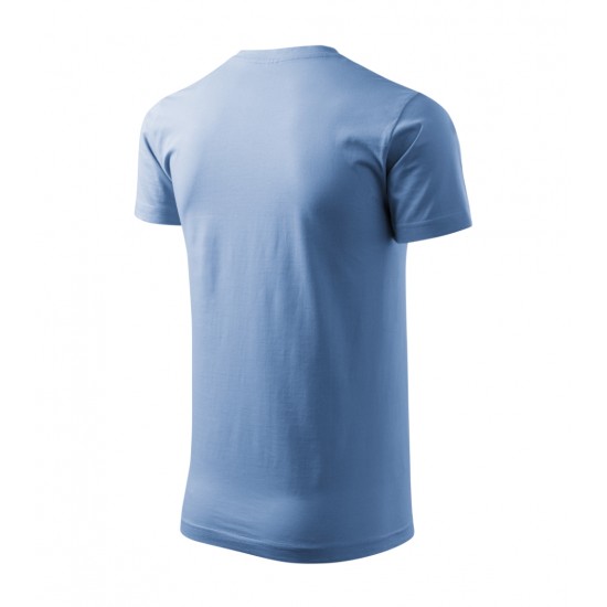 Unisex marškinėliai MALFINI Heavy New 137 Sky blue, 200g/m2 Unisex marškinėliai MALFINI Heavy New 137 Sky blue, 200g/m2