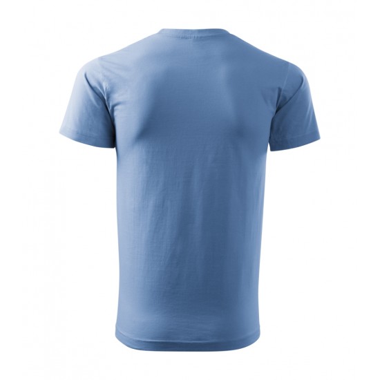 Unisex marškinėliai MALFINI Heavy New 137 Sky blue, 200g/m2 Unisex marškinėliai MALFINI Heavy New 137 Sky blue, 200g/m2