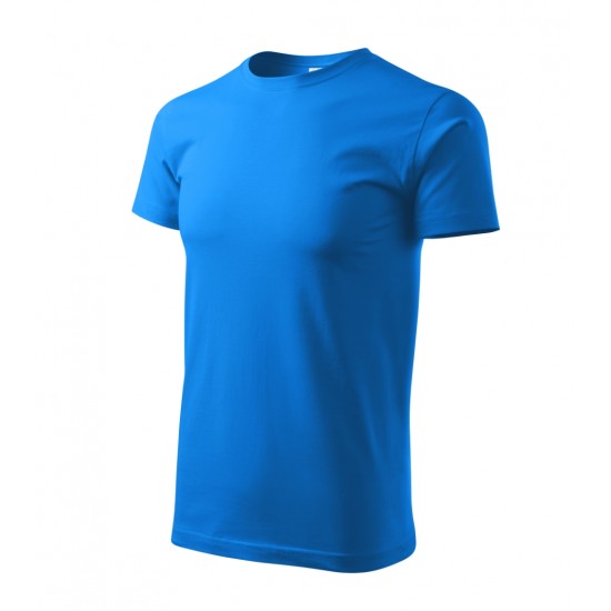 Unisex marškinėliai MALFINI Heavy New 137 Snorkel blue, 200g/m2