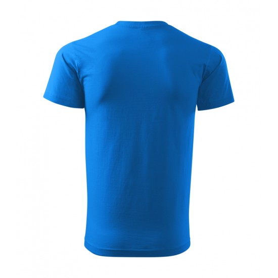 Unisex marškinėliai MALFINI Heavy New 137 Snorkel blue, 200g/m2