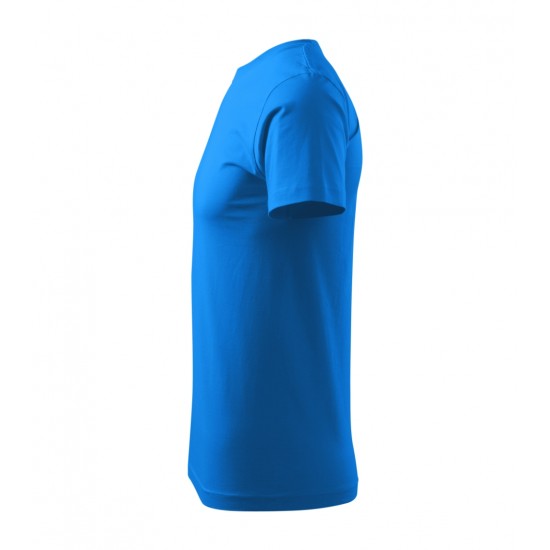 Unisex marškinėliai MALFINI Heavy New 137 Snorkel blue, 200g/m2