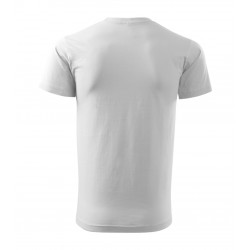 Unisex marškinėliai MALFINI Heavy New 137 White, 200g/m2