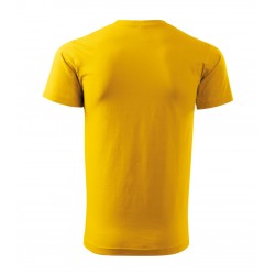 Unisex marškinėliai MALFINI Heavy New 137 Yellow, 200g/m2